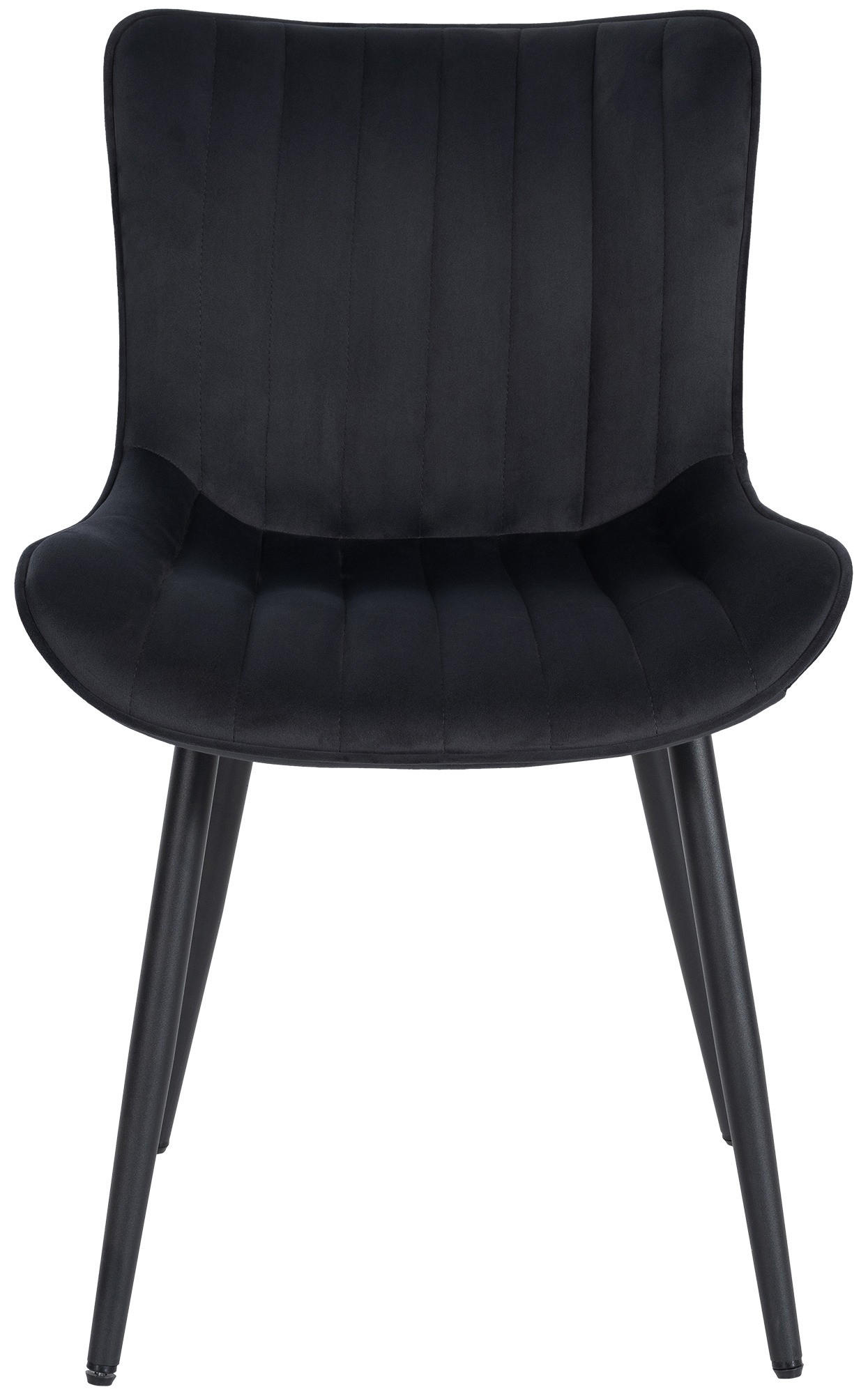 Thumbnail - CLP Stuhl, Schwarz, Textil, 50x81x61 cm, Esszimmer, Stühle, Esszimmerstühle, Vierfußstühle