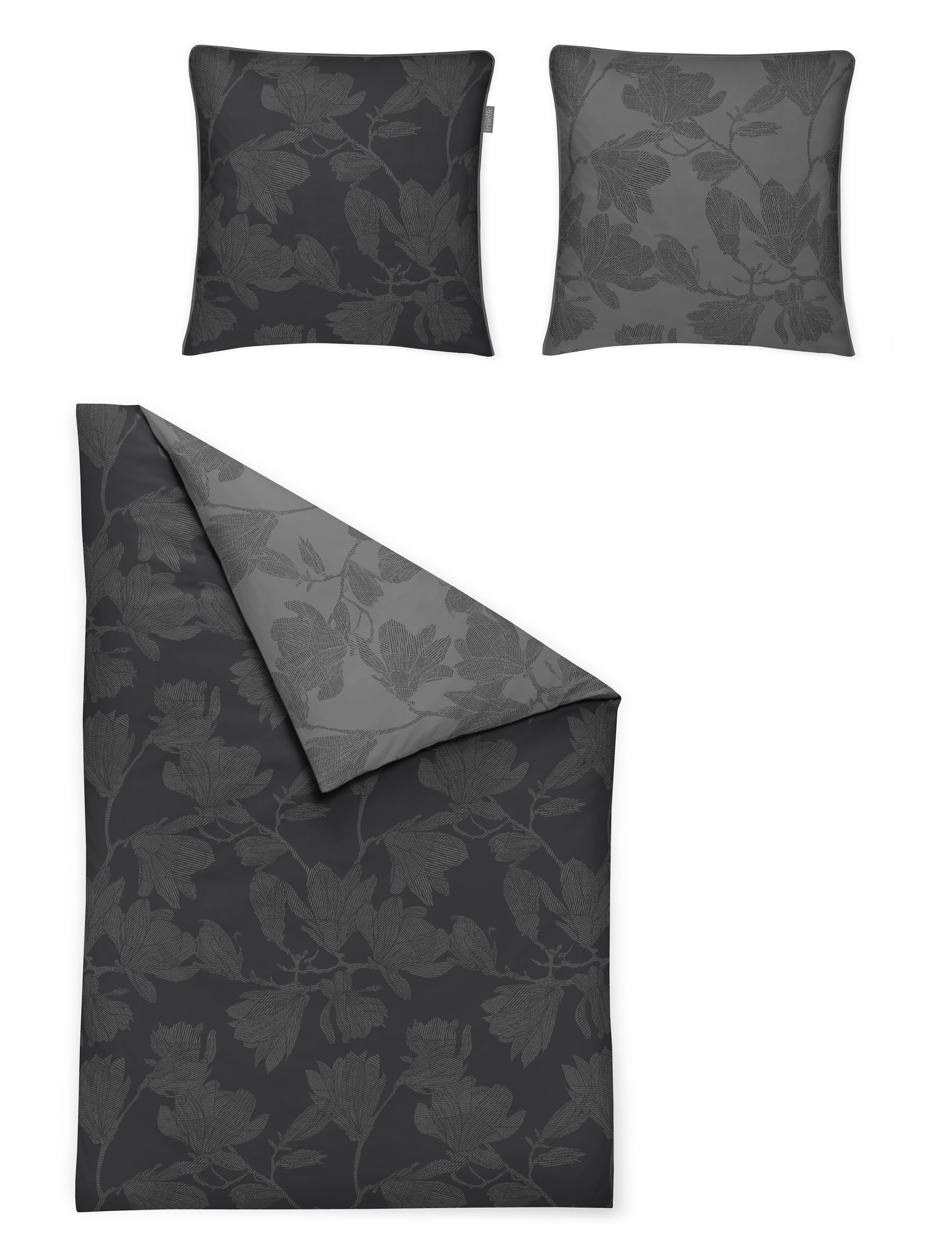 WENDEBETTWÄSCHE GLAMOUR 8502 - Silberfarben, Textil (155/200cm) - Irisette