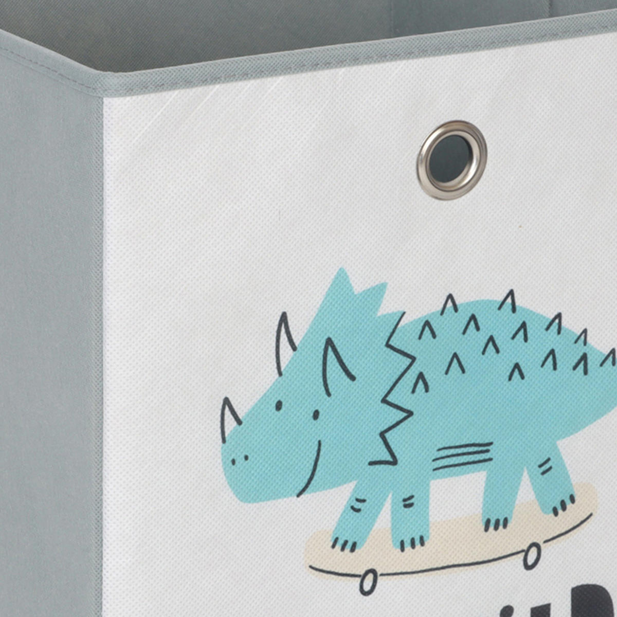 3xKINDERAUFBEWAHRUNGSBOXEN - Multicolor, Wellpappe/Textil (30/30cm) - Relaxdays