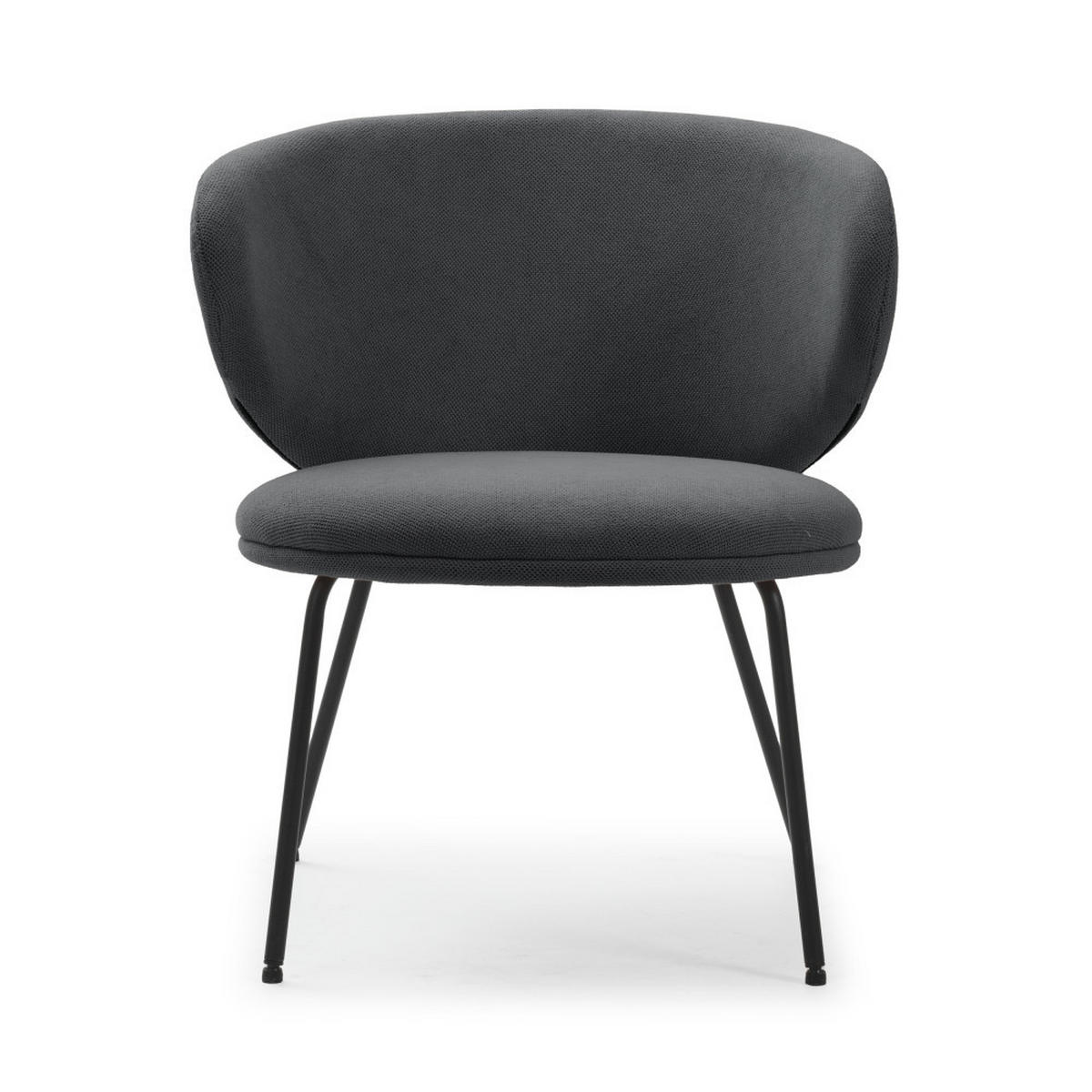 SESSEL Rush Grau 80/70/45 cm - Grau, Textil (70/45/80cm) - Drawer