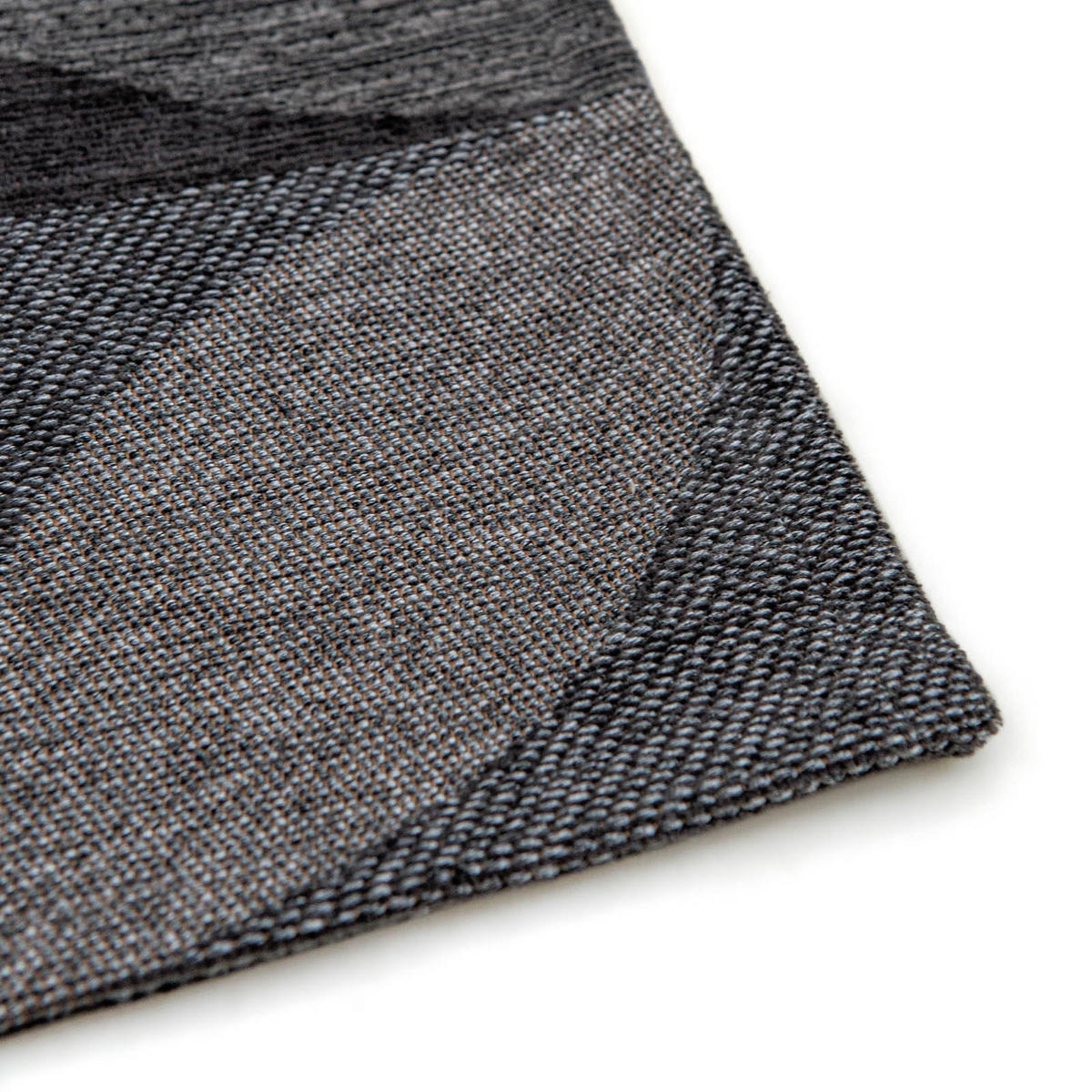 TEPPICH Rondo Charcoal 80/150 cm - Braun, Textil (80/150cm) - Lola&Moi