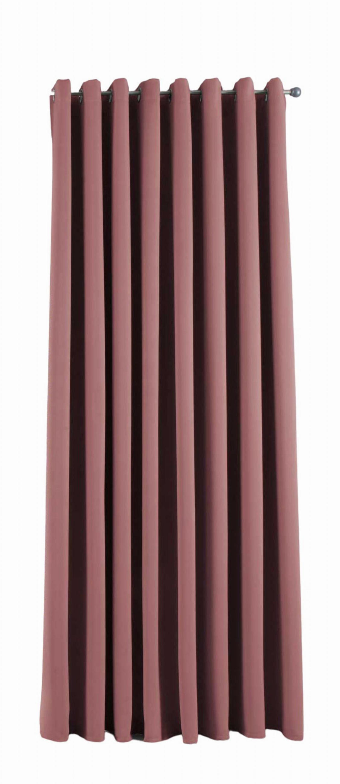 VORHANG »NEW YORK« HxB 225x295 cm Altrosa - Altrosa, Textil (295/245cm) - Gardinenbox