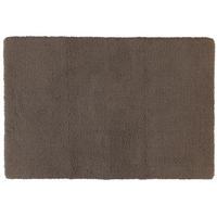 BADTEPPICHE SQUARE TAUPE - 58 - Braun, Textil (80/160cm) - Rhomtuft