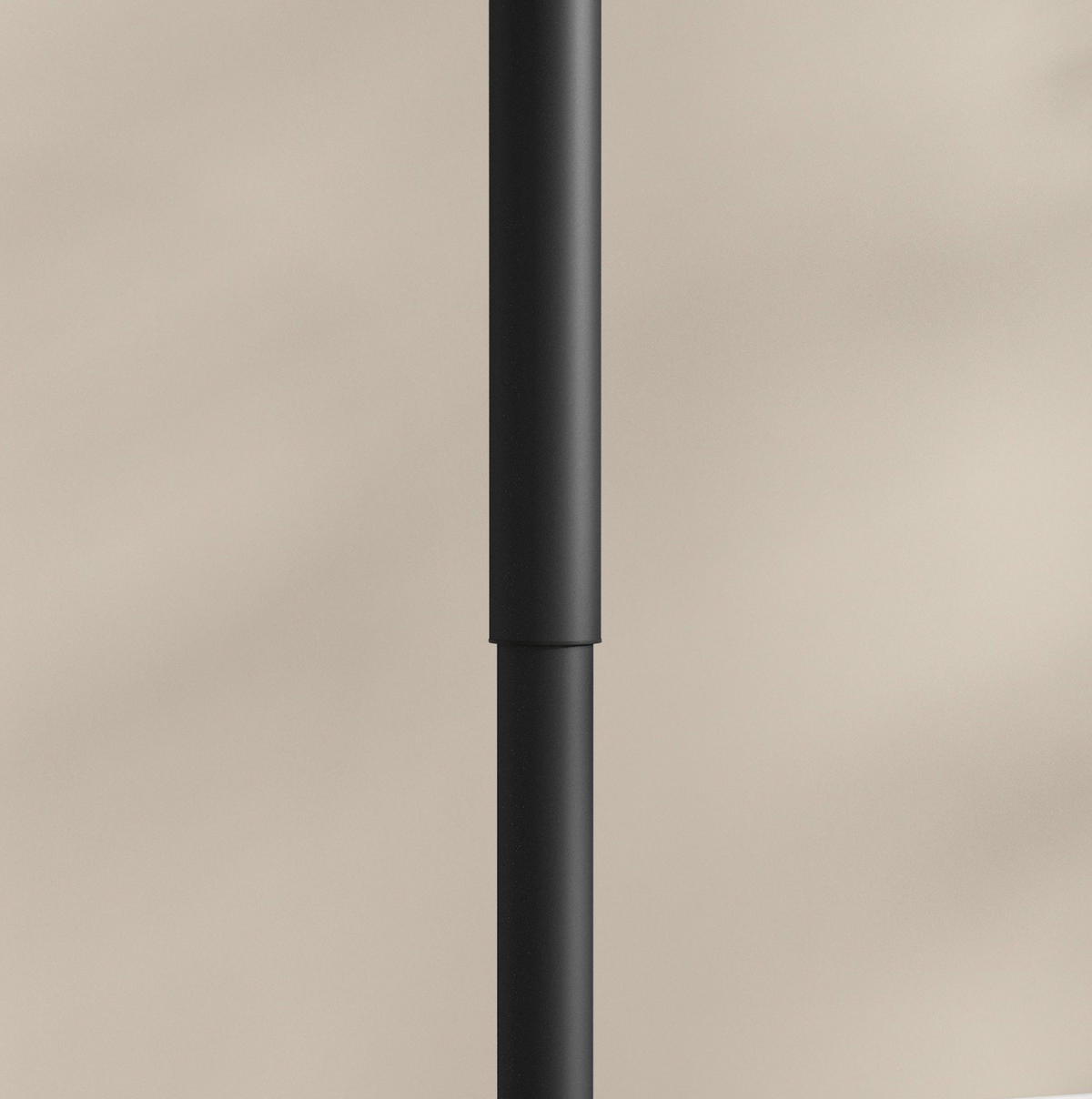 BARSKA miza, Ø 60/68-93,5 cm črna, nastavljiva po višini - črna, leseni material (60/60/93.5cm) - BEAOK