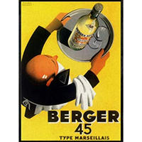 POSTER Frances Berger 45 1935 A3 Rahmenlos - Klar, Papier (29.7/5/42cm) - Nacnic