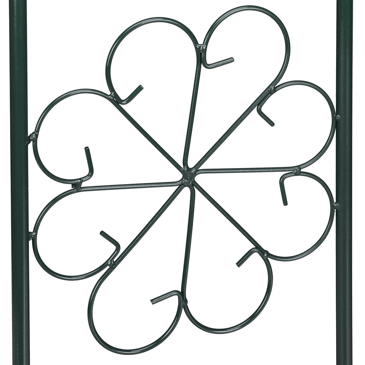 ROSENPAVILJON - temno zelena, kovina (160/250/160cm) - Relaxdays