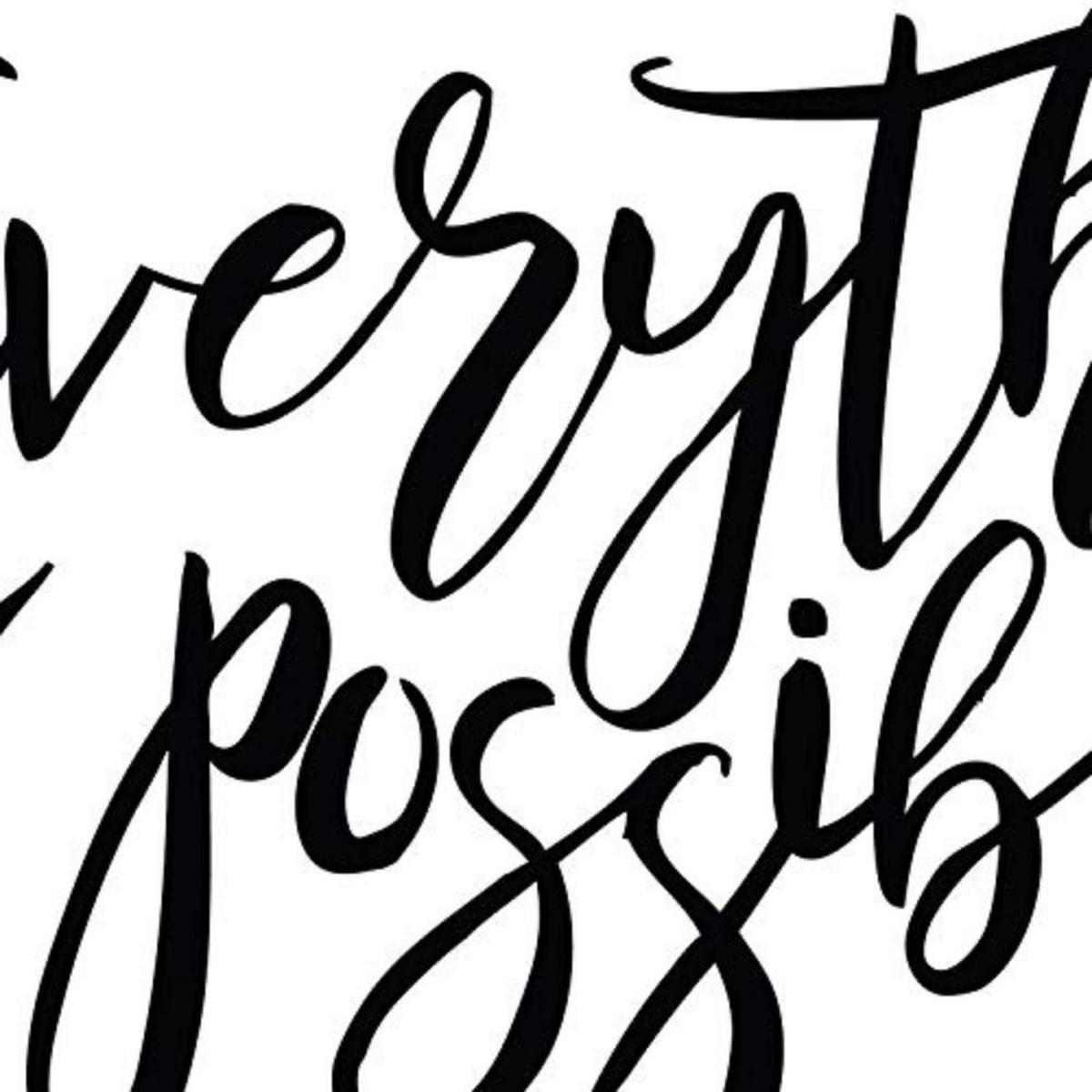 POSTER Set mit 4 glücklich und bunt ‚Immer‘ A4 Rahmenlos - Klar, Papier (29.7/3cm) - Nacnic