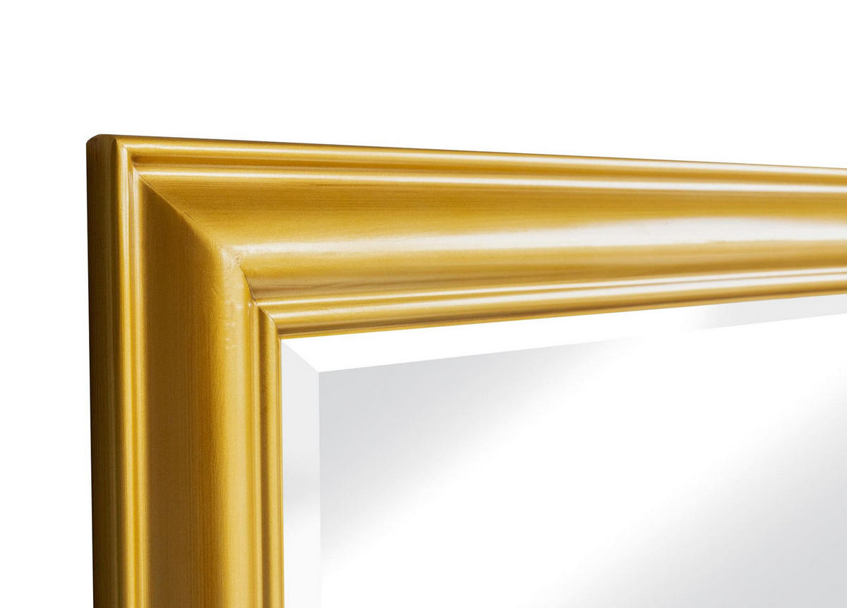 WANDSPIEGEL XL 180x80 cm, Gold, Holz - Goldfarben, Holz (80/180/80cm) - dasmöbelwerk