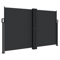 SEITENMARKISE Ausziehbar Schwarz 140x600 cm - Schwarz, Textil (600/140/600cm) - furnicato