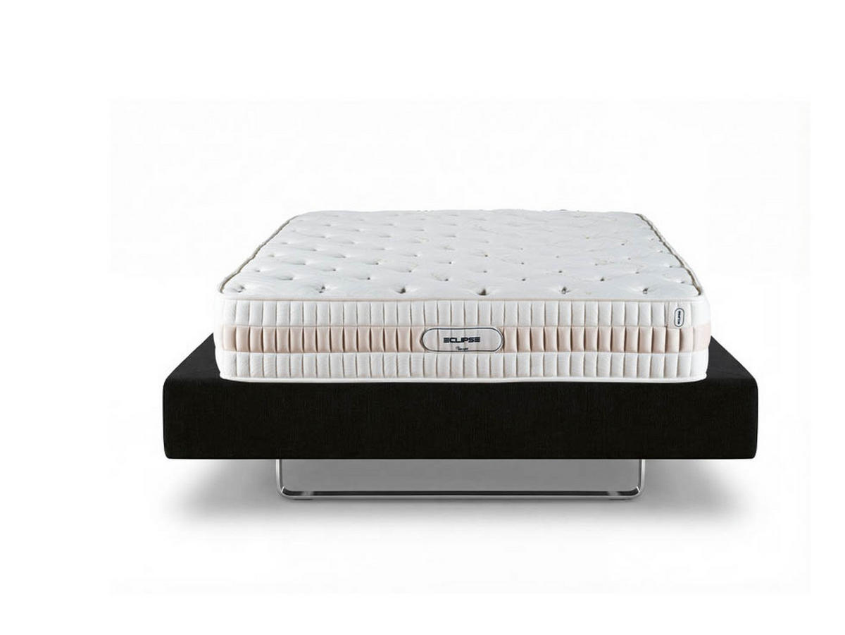 POLSTERBETTSET Eclipse 160x200 Creme - Creme, Textil/Metall (160/200cm) - Villa Möbel