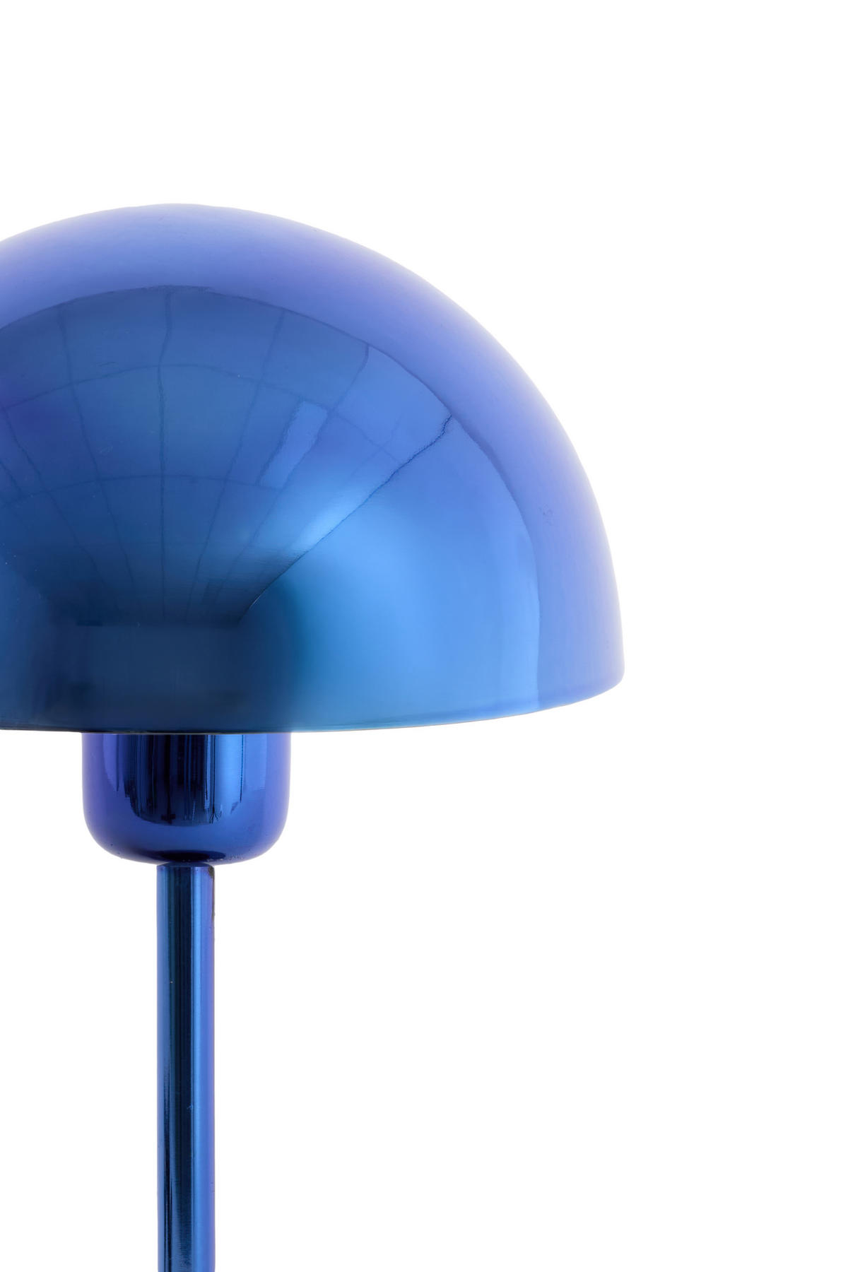 TISCHLAMPE Cedillo Blau 18/18/28 cm - Blau, Metall (18/18/28cm) - Light & Living