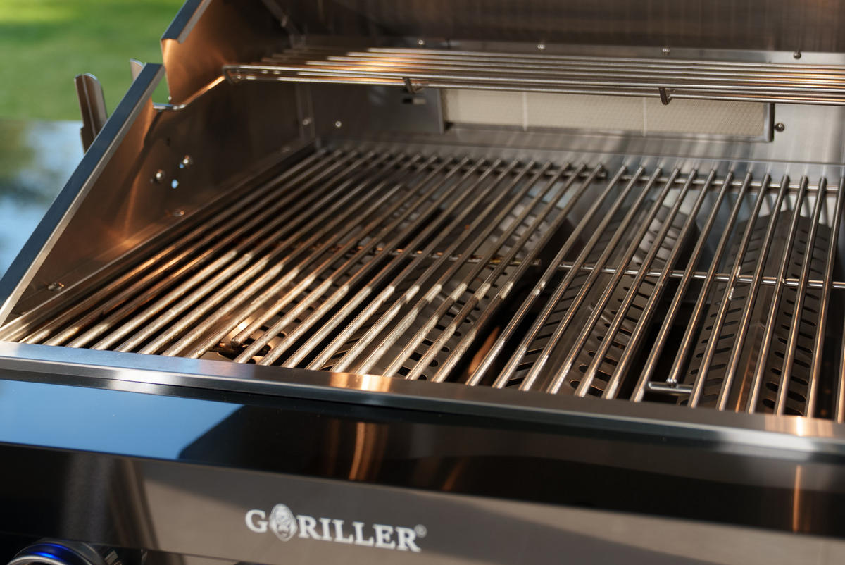 OUTDOORKÜCHE Grillmaster Fusion 217/58/119 cm - Schwarz Hochglanz, Metall (58/90/217cm) - Goriller