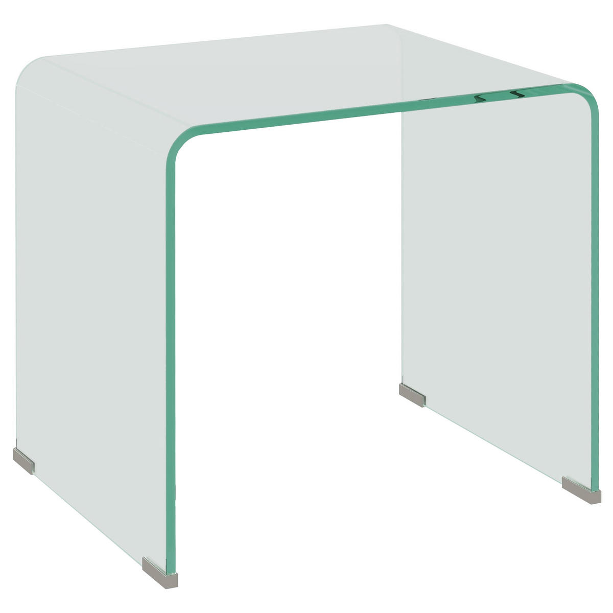 BEISTELLTISCH Transparent 1 Stück - Transparent, Kunststoff (50/40/45cm) - GiPP