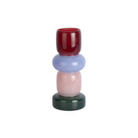 VASE Burano Medium - Mehrfarbig - 32 cm - Multicolor, Glas (13.5/32cm) - Present Time
