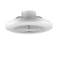 LED-DECKENVENTILATORLAMPE 50/12 cm - Schwarz, Kunststoff (50/50/12cm) - Coonoor