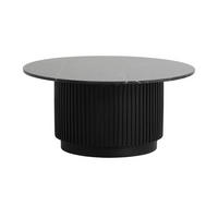 COUCHTISCH ERIE Schwarz 90x90x40 cm - Schwarz, Holz (90/90/40cm) - FURNLUX