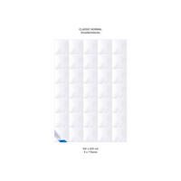 GANZJAHRESBETTDECKE KLASSIK Entendaunen medium - Weiß, Naturmaterialien/Textil (155/220cm) - Böhmerwald