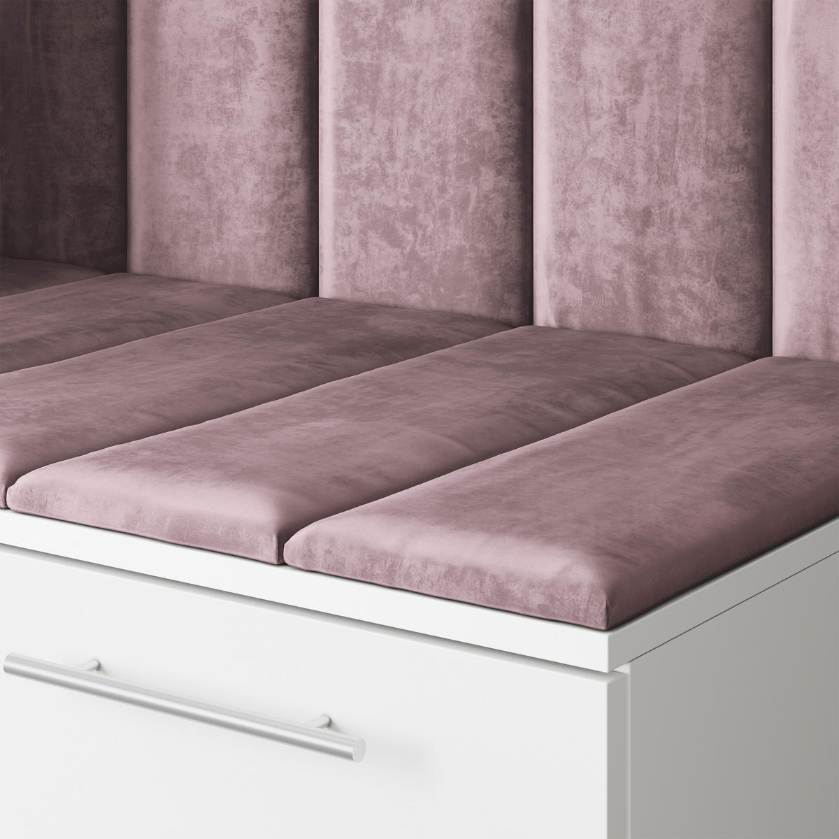 GARDEROBENSCHRANK REMA 150/240/60 cm Modern Garderobe-Set Eiche Lefkas - Eichefarben/Lila, Holzwerkstoff (150/240/60cm) - MASSENO