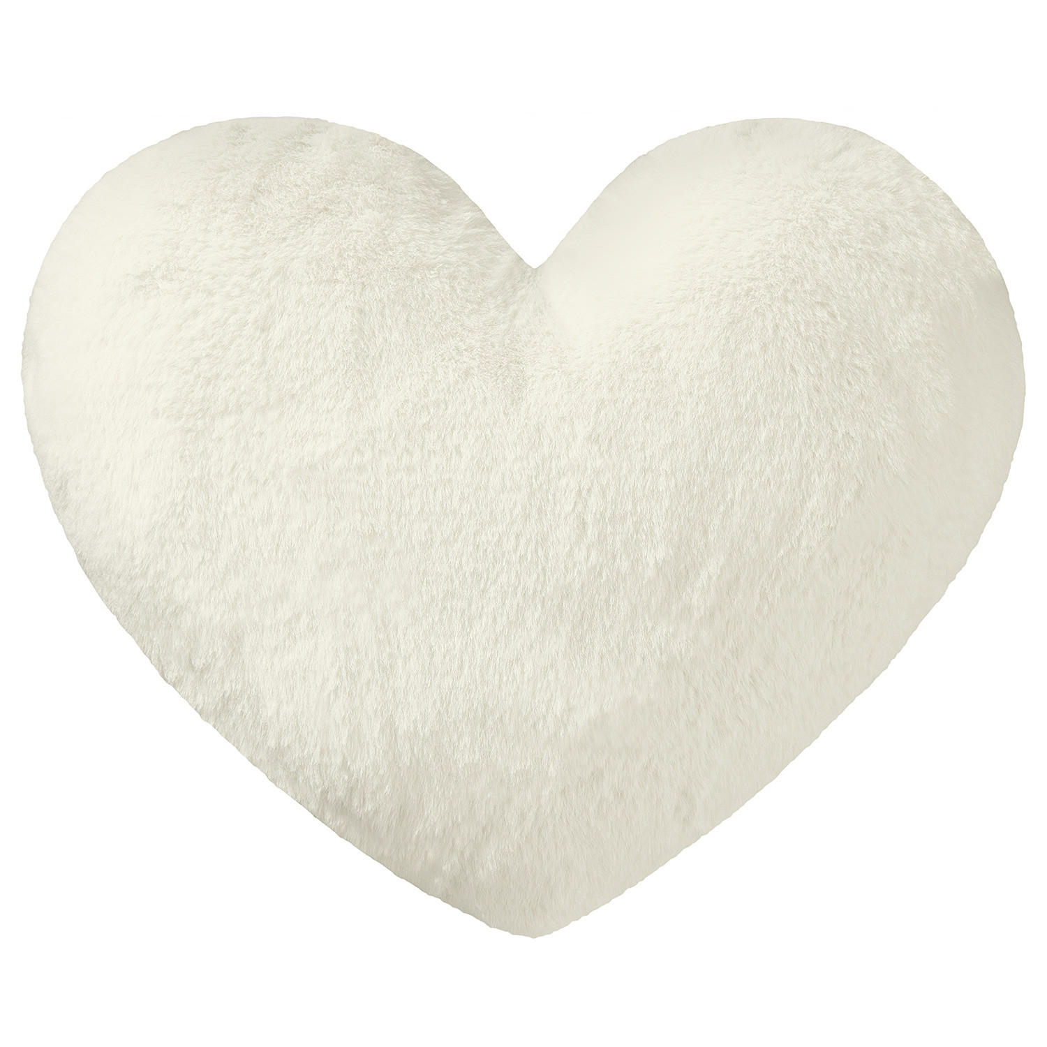 KISSEN Heart - Weiß, Textil (30/40cm) - Butlers