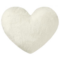KISSEN Heart - Weiß, Textil (30/40cm) - Butlers