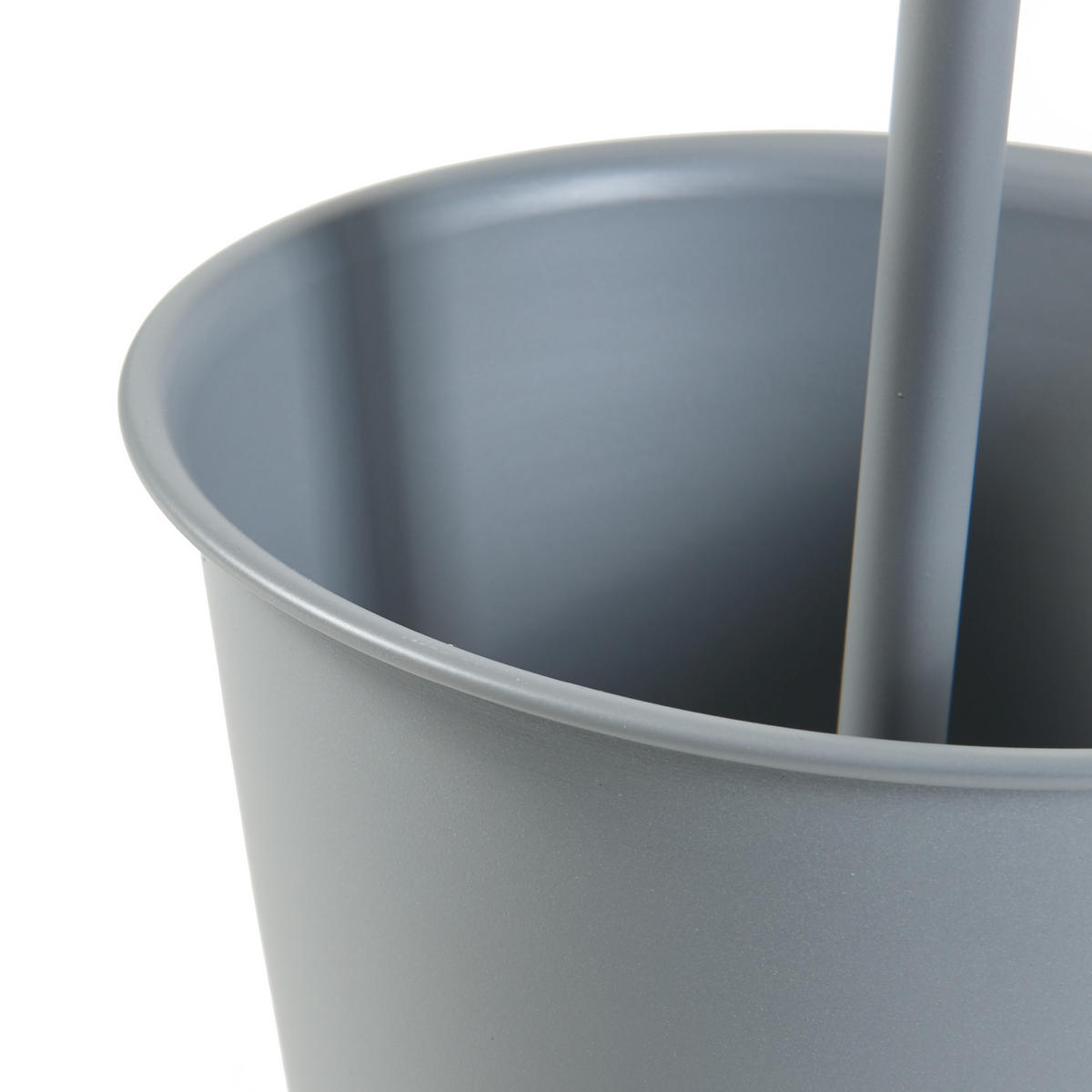 PFLANZENSTÄNDER Alphen - Grau, Metall (23/48cm) - [en.casa]