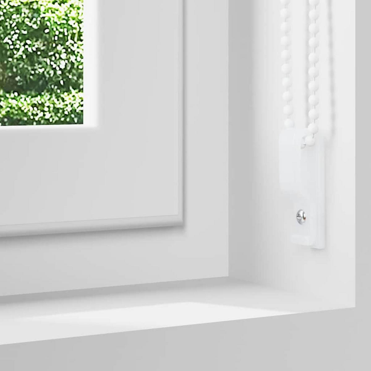 VERDUNKELUNGSROLLO 64,4/120 cm Stoffbreite 60 cm aus Polyester Schwarz - Schwarz, Textil (60/120cm) - vidaXL