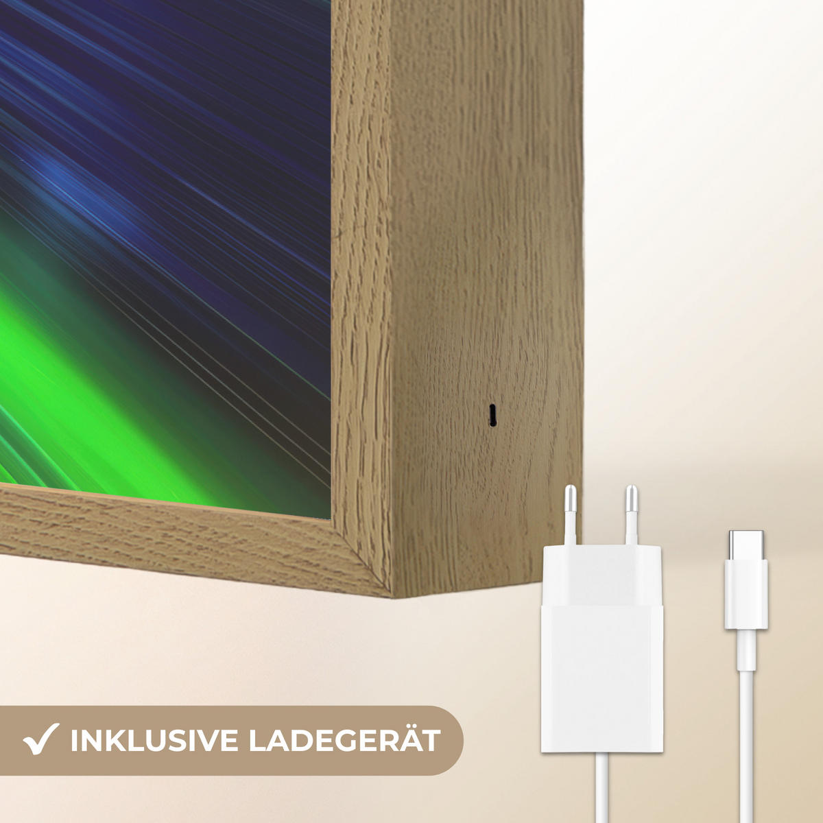 DOBÍJECÍ NOČNÍ LAMPIČKA Rychlost - Lehké - Sportovní vůz - Zelená 60x90 cm - zelená barva, kompozitní dřevo (8/60/90cm) - OnlyWow