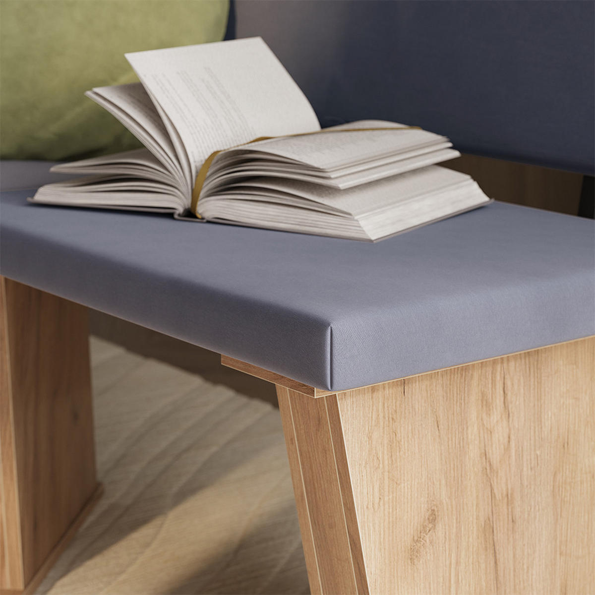 ESSZIMMER-ECKBANK Rivon, Goldkraft Eiche/Anthrazit, 150 x 120 cm Linke Ecke - Eichefarben/Anthrazit, Holzwerkstoff (150/86/120cm) - Vicco