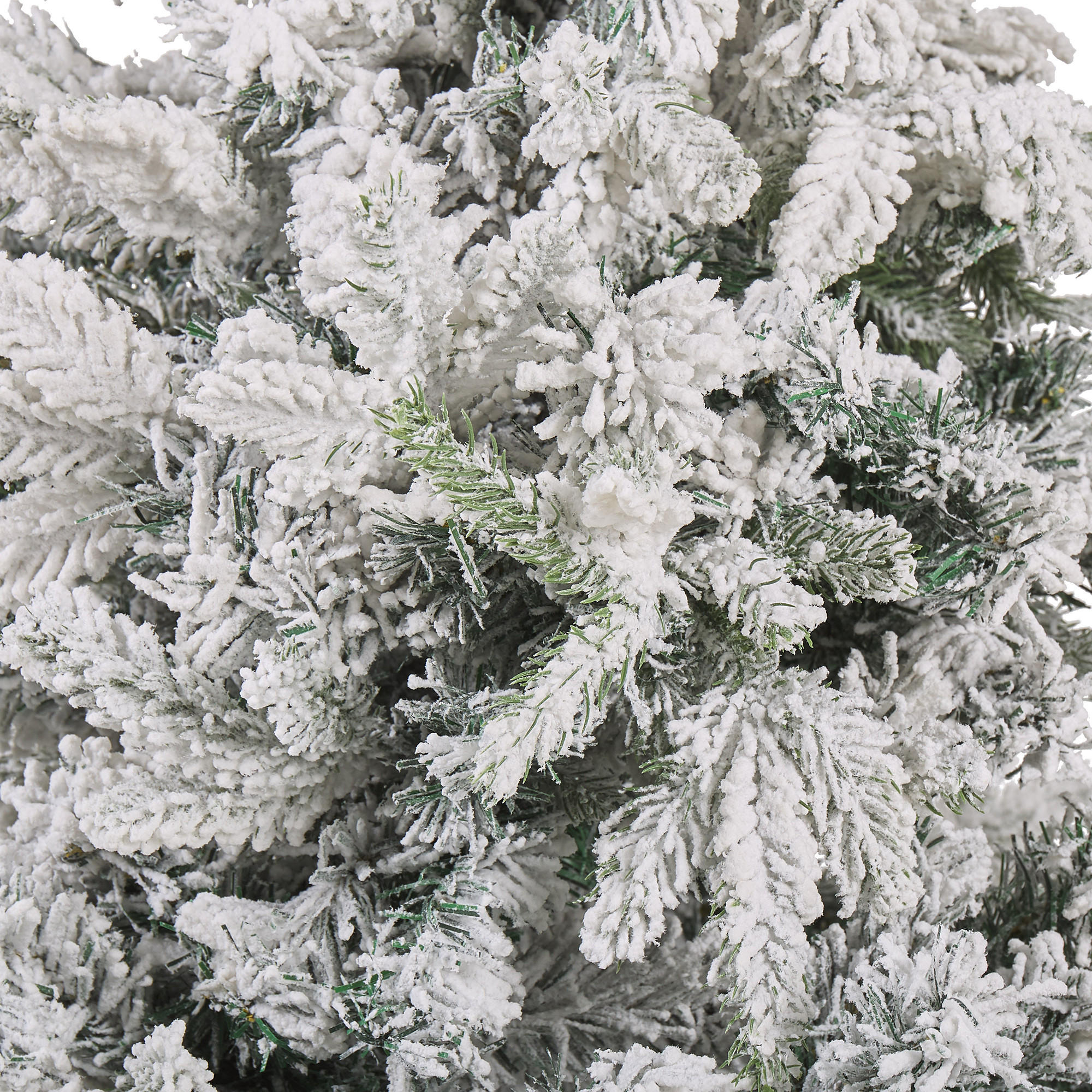 WEIHNACHTSBAUM 120 cm Weiß Tomichi - Weiß, Kunststoff (120cm) - Beliani