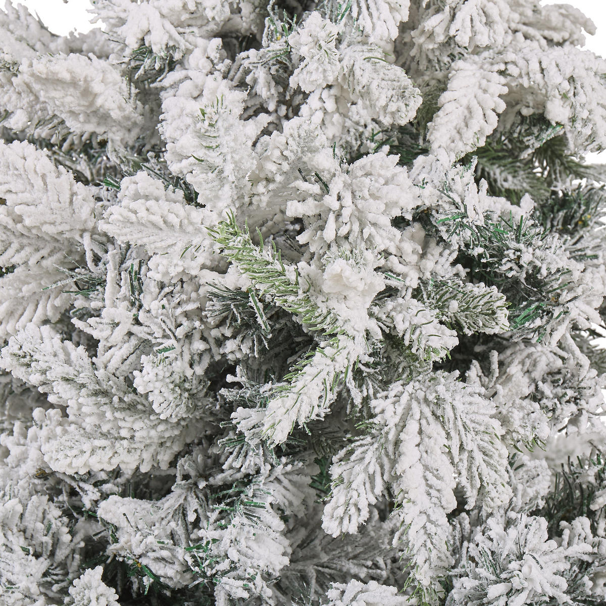 WEIHNACHTSBAUM 120 cm Weiß Tomichi - Weiß, Kunststoff (120cm) - Beliani