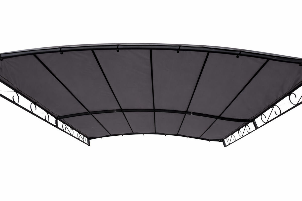 PERGOLA ERSATZDACH 250/300 cm Grau - Grau, Textil (296/1/260cm) - QUICK STAR