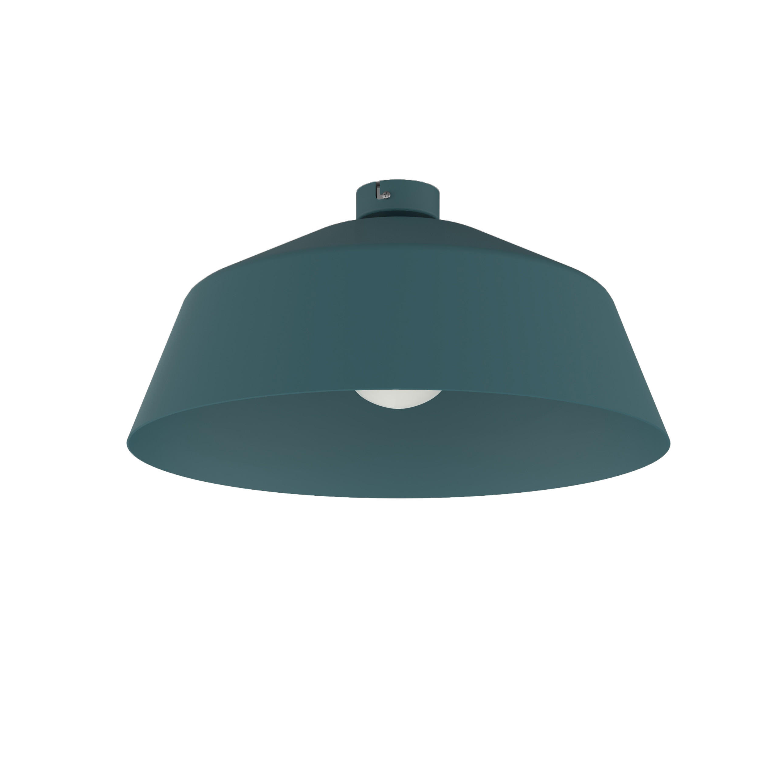 DECKENLEUCHTE - Blau, Metall (50/50/30cm) - Lumicom