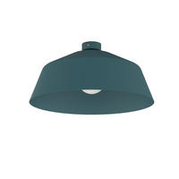 DECKENLEUCHTE - Blau, Metall (50/50/30cm) - Lumicom