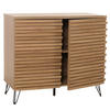 KOMMODE Beige - Beige, Holzwerkstoff (95/85/45cm) - MCW