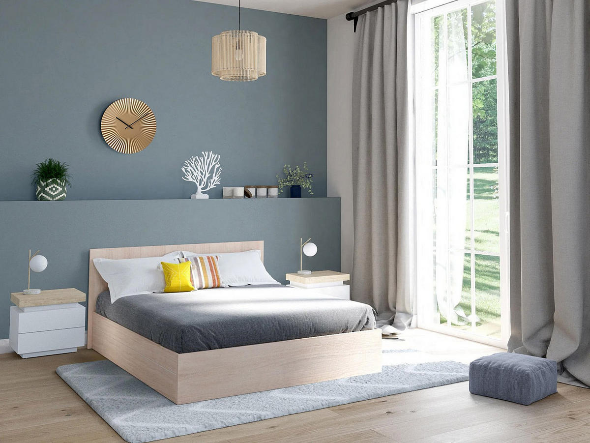 UHR - 50 cm x 4.5 cm - metall - goldfarben Felinar - Goldfarben, Metall (50/50/4.5cm) - Vente-Unique