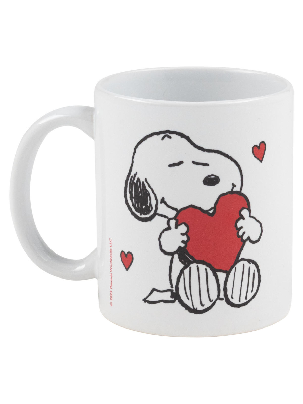 KAFFEEBECHER The Peanuts Snoopy Mama hat immer Recht! Weiß 320 ml - Weiß, Keramik (0.32L) - United Labels
