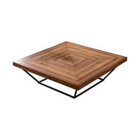 COUCHTISCH cora Braun - Braun, Holz (100/100/32cm) - Habitat Garten