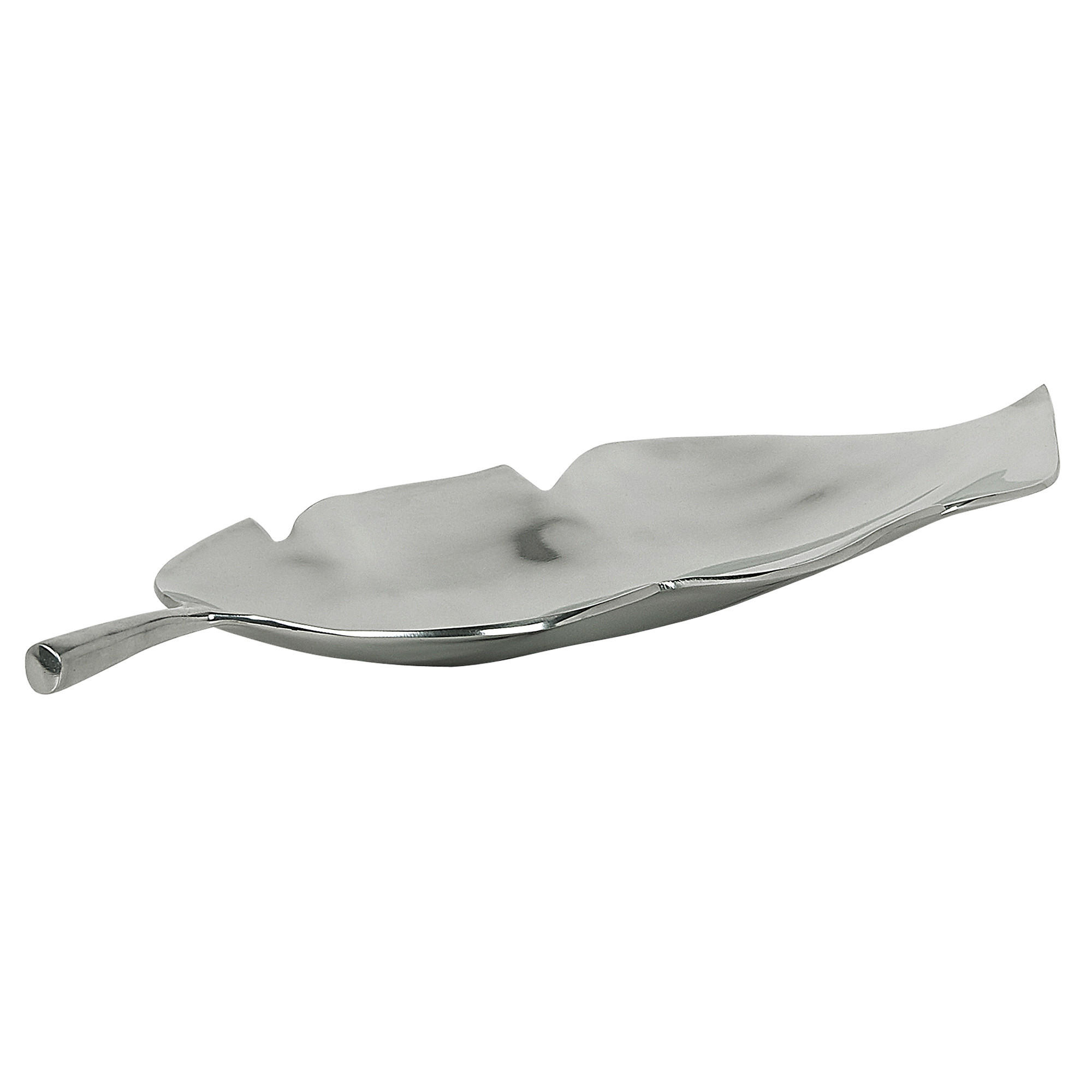 DEKOSCHALE Aluminium silber Amrus - Silberfarben, Metall (5cm) - Beliani