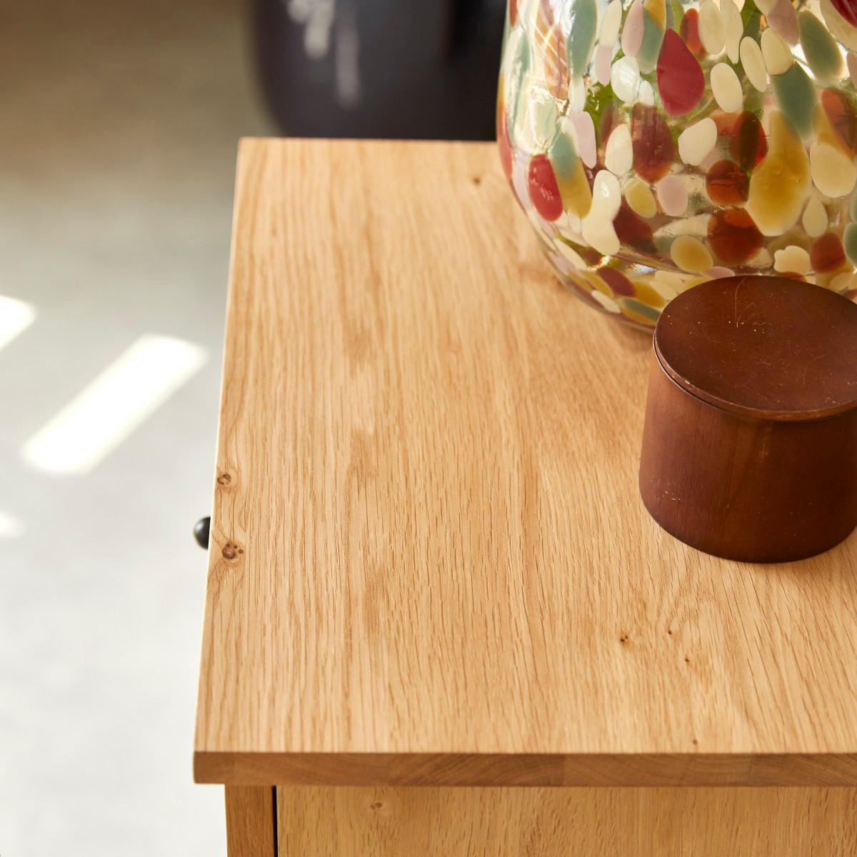 HOCHSCHRANK Soho Natur aus Eiche - Naturfarben, Holz (40/90/35cm) - Tikamoon