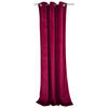 BLICKDICHTER ÖSENVORHANG French Velvet - Weinrot, Textil (135/0.5/245cm) - Tom Tailor