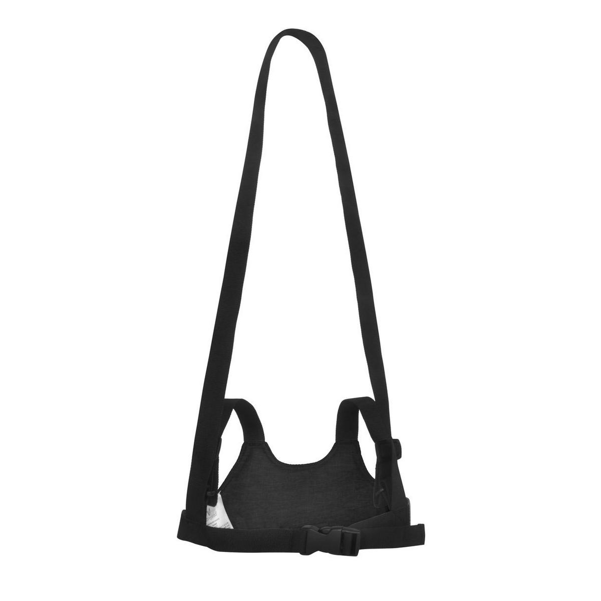 LAUFLERNHILFE Oliver schwarz Sicherheitsgurt, Riemen verstellbar - Schwarz, Textil (11/5/32cm) - Cangaroo