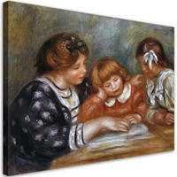 WANDBILD unterrichtsstunde auguste renoir - Multicolor, Textil (60/40cm) - Feeby