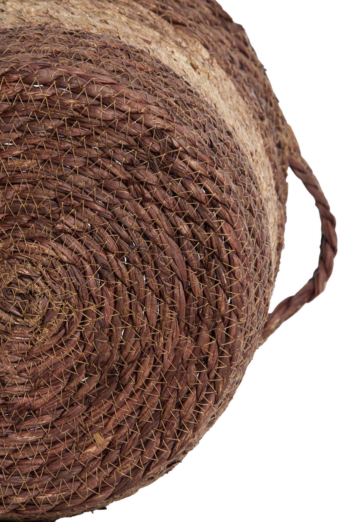 KORB Kilkee Rot Ø40/40 cm 3er-Set - Braun, Naturmaterialien (40/40/40cm) - Light & Living