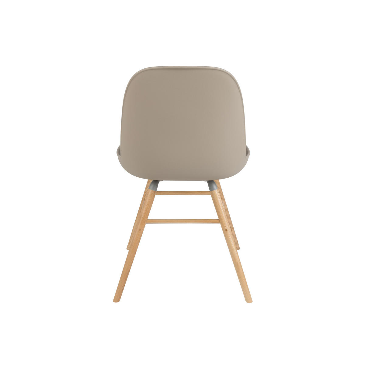 ESSZIMMERSTUHL Albert Kuip Taupe - 2 er Set - Braun, Kunststoff (49/81.5/55cm) - Zuiver