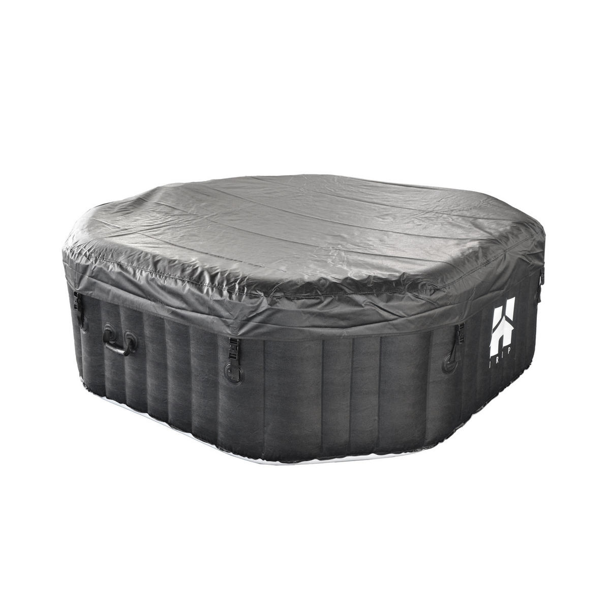 WHIRLPOOL DROP - Schwarz, Kunststoff (185/65/185cm) - Home Deluxe
