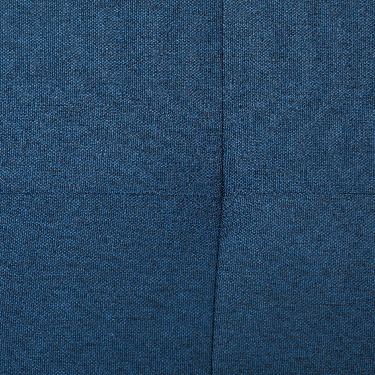 TRUHENBANK DE-07167 Knopfheftung, Leinenoptik Blau - Blau, Holz/Textil (49/41.5/125cm) - ComfortXL