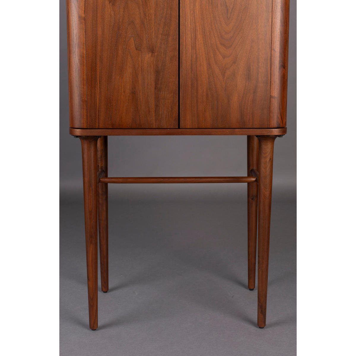 AUFBEWAHRUNGSSCHRANK Morrison Walnussfarbe - Braun, Holzwerkstoff (62/125/45cm) - Dutchbone