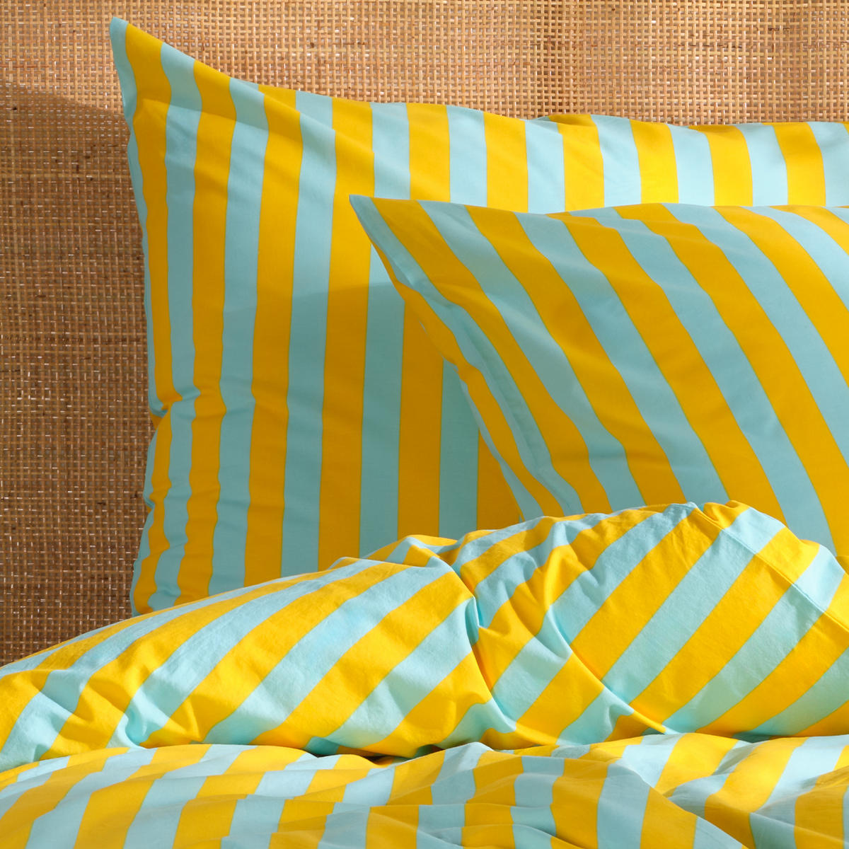 BETTWÄSCHE Kari - Gelb, Textil (200/220cm) - home&you