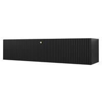 TV-LOWBOARD Waldi Slim I 150 - Schwarz, Holzwerkstoff (150/34/40cm) - MIRJAN24