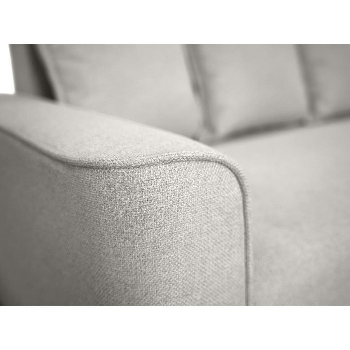 ECKSCHLAFSOFA Willow beige - Beige, Textil (225/150cm) - Beautysofa